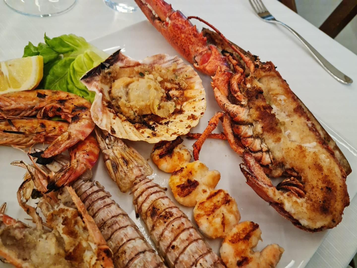 Grigliata mista di Crostacei